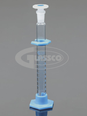 mixing cylinder with plastic hexa base
