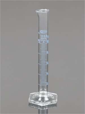 Measuring Cylinder with Hexagonal Base, Class-A 139.223.00A