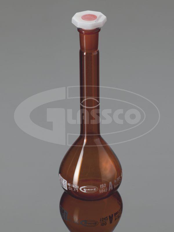 Amber Volumetric Flask Class-A