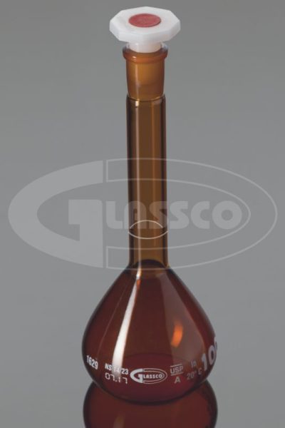 Amber Volumetric Flask Class-A