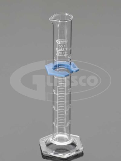 Measuring Cylinder Graduated Class A, Hex Base, Unserialized