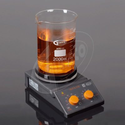 Magnetic Stirrer with Analog Hotplate, Stainless Steel Top