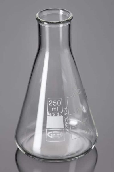Flask, Erlenmeyer Quartzware Q233.202.01